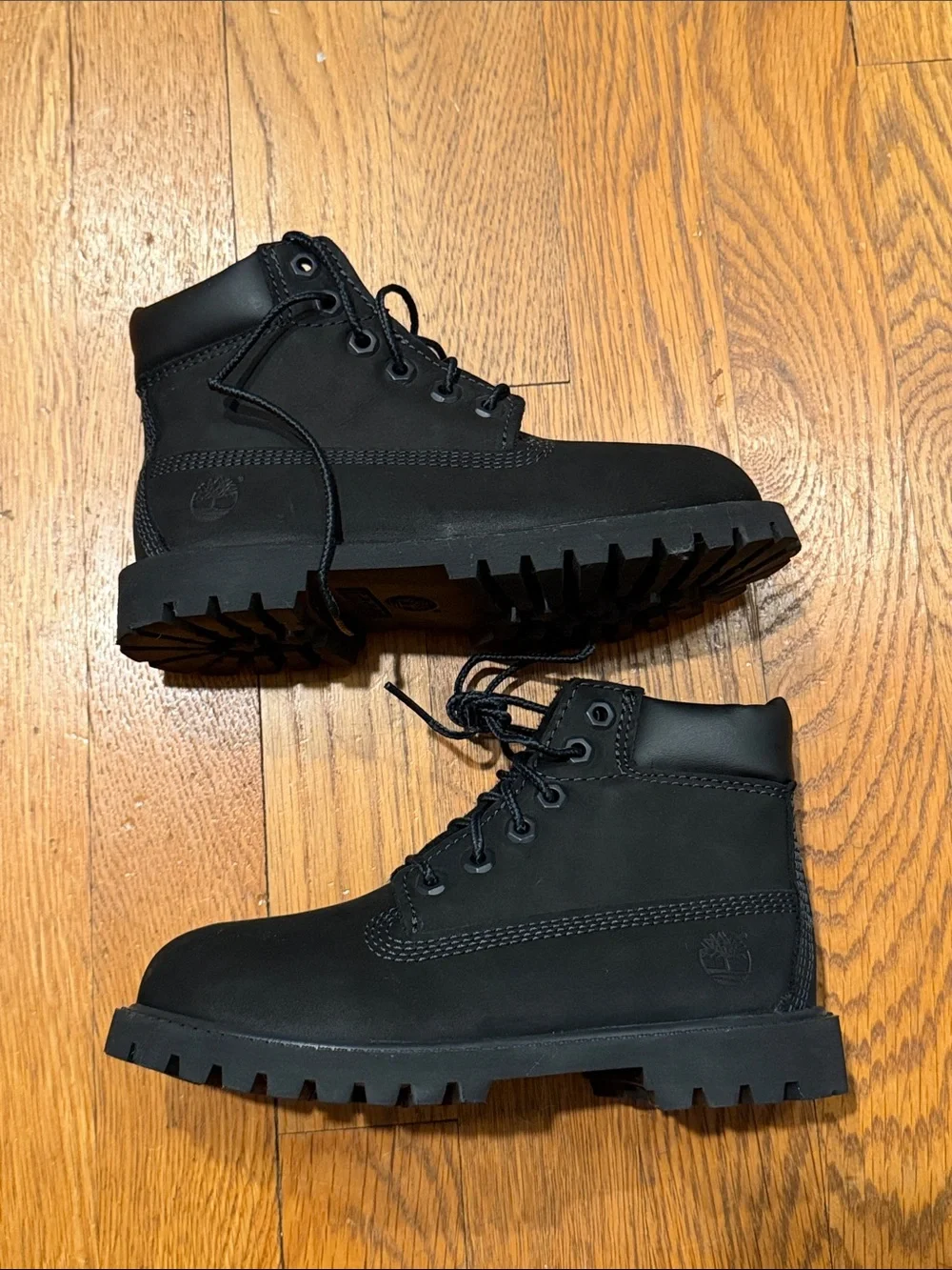 Kid’s Black Timberland Waterproof Boots